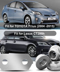 Fresh Nickel Plated Copper Bus Bars And Stainless Steel Nuts Kit For Hybrid Battery Modules Bolt Straight Up To 2004 To 2015 Toyota Prius Gen 2 3 displayed with vehicles.