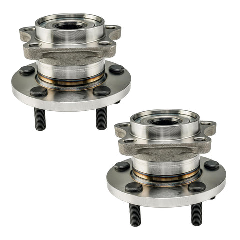 512449 Pair Rear Wheel Hub Bearing Assembly Drop-In Replacement For 2007-2015 Mazda CX-9 AWD shown with visible bolts