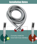 Installation guide for Dope Polished Chrome Exposed Shower System With 8 Inch Square Rainfall Shower Head And Hand Sprayer