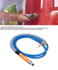 Lightweight Pneumatic Grinding Pen Straight Handle shown with air hose, used for cutting and grinding various materials.
