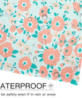 Heavy Duty Poly Mailers Self Seal Shipping Bags 2.3 Mil With Floral Blue Pink Flower Dot Plaid Designs 6x9 waterproof feature