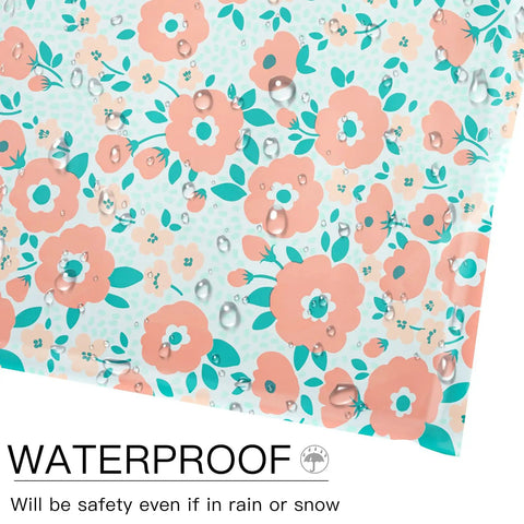 Heavy Duty Poly Mailers Self Seal Shipping Bags 2.3 Mil With Floral Blue Pink Flower Dot Plaid Designs 6x9 waterproof feature