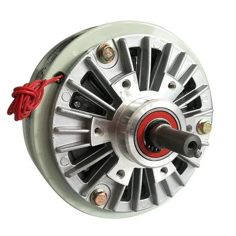 Heavy Duty Magnetic Powder Brake Clutch YSC 10 15 20 Kg Built For Industrial Machines, metal casing, close-up view
