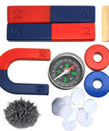 Educational Magnetic Kit For STEM Experiments With Bar Ring Horseshoe And Compass Magnets High Quality Ceramic Ferrite Magnets