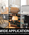 Wireless Remote Control Outlet Plug Indoor Battery Operated On Off Light Switch For Outlets And Fans No Wiring Needed