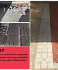 Reusable Concrete Path Molds For No Fuss DIY Walkways And Stepping Stone Pavers Square 15.7 By 15.7 By 1.57 Inches in use