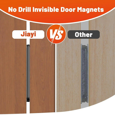 Comparison of Six Pack Magnetic Cabinet Locks Self Adhesive For Quiet No Noise Furniture Closure with flush mount design
