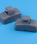 Volkswagen Interior Sun Visor Hook Clip Bracket Set 2 Pcs Replacement For Beetle Lupo EOS Golf GTI Mk4 Jetta Polo Touran Passat B5 B6 And Skoda Seats