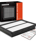 Beefed-Up Engine Air Filter Compatible With Hyundai Santa Fe 2019 2020 Palisade 2020 2022 box and filter view