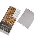 Aluminum Increment Core Holder With Sliding Cover For Field Forestry Sampling, Carries Ten Cores Up To Six And Three Quarters Inches