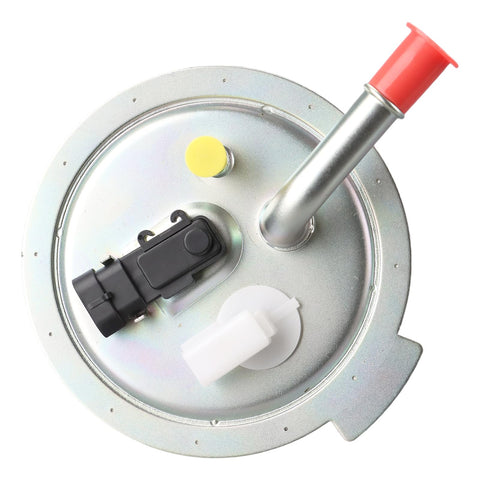 Top view of Electric Fuel Pump Module Assembly For 2005 2006 2007 Chevrolet Trailblazer GMC Envoy Buick Rainier Saab Nine Seven X And Isuzu Ascender With 4.2L And 5.3L Engines Interchange FG0515 19153374 Easy Install Replacement