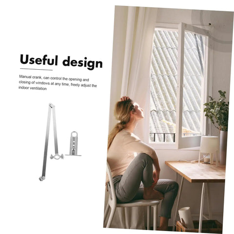 Manual Window Opener Tool For Greenhouse Ventilation Easy Breezy Hand Vent Opener Arm And Bracket Smooth And Precise Window Opening For Smoke And Air Regulation