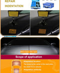 Pro Grade Paintless Dent Repair Kit For Auto Body, 1380W Portable Suitcase Magnetic Induction Dent Removal Tool display