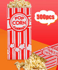 Heavy Duty Paper Popcorn Bags 1 Oz Individual Servings 500 Pack For Popcorn Machines Small Mini Bags For Carnival Parties