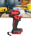 Cloimei 18 V Brushless Cordless Impact Wrench With 1/2 Inch Chuck, 250 Nm Torque, Fast 2400 Rpm Speed For Car Repair And Construction Sites on workbench.