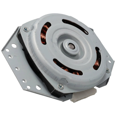 Model Specific Dishwasher Circulation Motor Replacement For 4681ED1004B And 4681ED1004D, front view showing metal casing