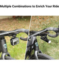 Out Front Bike Computer Mount MT6S Extended Handlebar Mount For Aero Ready Setups With Easy Install Universal Fit Compatible