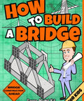Nail Your First Construction Project With This Top Shelf Paper Bridge Model Kit detailing truss beam design for kids.