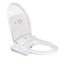 Electronic Low Profile Elongated Bidet Seat With Hands Free Auto Flush Side Control Panel Sleek White Upgrade For Your Toilet Fits Most Elongated Toilets And Packs Premium Features In A Compact Design
