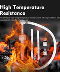 8cc Per Stroke Transmission Fluid Pump Kit With Three Eighths Inch Swivel And 8mm 10mm Adapters For Gear Oil And Brake Fluid Transfers Easy Push Pump For Car Fluid Changes White, high temperature resistant hose with clips in fiery background