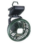 Clip On Camping Fan With LED Lantern Magnetic Base And Hanging Hook for Travel Tent RV Picnic Stroller Treadmill Golf Cart
