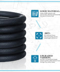3/8 Inch NBR Fuel Line Hose For Boat And Small Auto Engines, 20 feet long with coiled appearance and material details