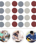 Grab These Awesome Parliky 180 Sheet Round Hook And Loop Sanding Discs With Amazing Flexibility, Super Tear Resistance, Anti-Clog Design For Woodworking And Polishing Tasks At Gritty Good Prices Today, assorted color sanding pads.
