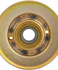 Heavy-Duty V-Idler Replacement For John Deere AM118447, Fits 737 757 777 797 ZTraks, 0.375 In ID, 3.75 In OD, gold pulley