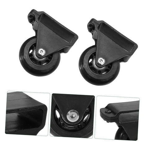 Retractable Caster Wheels For Heavy Duty Telescopic Ladders Machined From Solid Aluminum Alloy Ensuring Smooth Rollin Glide And Zero Sweat Assembly To Level Up Your Extension Ladder Setup