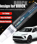 Moonstone Gray Metallic Buick Touch Up Paint GXD WA130H Color Match Scratch Repair Kit with 2 in 1 Pen