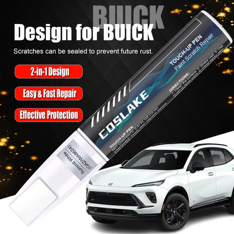 Moonstone Gray Metallic Buick Touch Up Paint GXD WA130H Color Match Scratch Repair Kit with 2 in 1 Pen