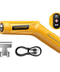 Mini Cordless Heat Gun With Four Temperature Settings Up To 752 F USB Rechargeable Hot Air Tool with nozzle and charging cable