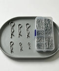 Stainless Steel Hardware Pins Kit with Cotter Pins Hair Pin Clips Tractor Pins and Hitch Pin Clips for Truck Engine Repair