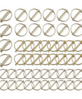 Beefed Up Heavy Duty Trailer Pin Set 50 Pcs Lynch Pins For 3 Point Hitch Tractor Trailer Truck Mower Boat Quick Release