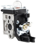Side view of Carburetor Replacement Kit For Echo SRM 2620 Trimmer With Air Filter Included, showing metal and plastic components.