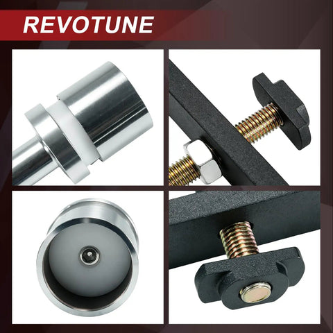 Heavy Duty CV Axle Bearing Puller and Seal Kit for Toyota 8 Clamshell Differential Compatible 4Runner 03 18 Tacoma 05 18 FJ Cruiser 07 14 Plus Seals Replaces 18195 90311 47013 90311 47027 Pro Tool for DIY Guys Fixing Your Ride Skip Shops Save Cash, steel puller parts