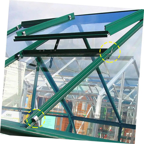 Glazing Clips Replacement Kit With 100 W Wire Z Type Clamps For Greenhouse Frame Panels And Brackets Easy Install Slick Durable Support Lightweight Yet Sturdy Construction For Quick Installation And Secure Glass And Panels In Any Greenhouse