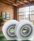6 Pack Nylon UGroove Track Roller Wheels Set With 608ZZ Sealed Ball Bearings 8x30x9mm For Sliding Doors Windows And Lifting System Pulleys Built To Last Dope Smooth Quiet Operation, white nylon U-groove wheels