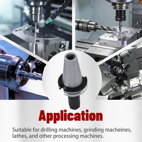 ER16 Collet Chuck Tool Holder Set Four Inch 100mm Length For CNC Milling Lathe Engraving Machines