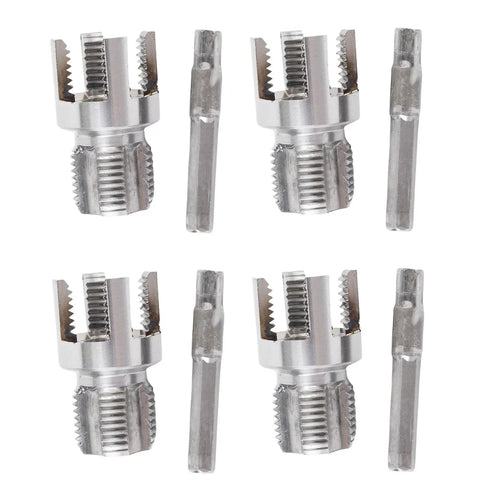 G One Half Inch Pipe Threading Tool Set For Internal And External Threads Sturdy Build For Efficient PVC Pipe Thread Cutting Leak Proof Seals Easy DIY And Pro Plumber Ready High Precision Plumbing Tool Kit, 1/2 in steel taps
