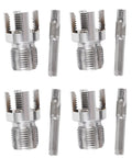 Heavy Duty Internal External Pipe Threading Tool For Half Inch Pvc And Ppr Lines, precision threading heads and steel frames.