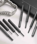 3/16 Inch Non Marring Pin Punch Drive Tool Built Tough From Carbon Steel alongside various pin punches on desk