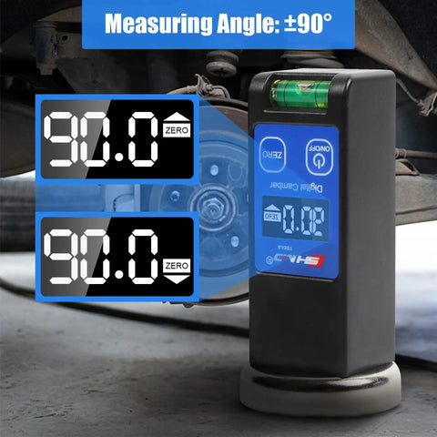 Dead Nuts Precise Digital Magnetic Camber Gauge Wheel Alignment Tool With Bright Led Display For Zero Hassle Tire Inclination Tuning And Smooth Street Rides