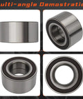 2-Pack Front Wheel Hub Bearing 510082 That Fits Audi Q7 2007-2015, Range Rover 2003-2018, Porsche Cayenne 2003-2012, Touareg 2004-2017, Heavy Duty OEM Style Hub Bearings, Grease Lubed With Kyodo Yushi AF-I For Smooth Spins