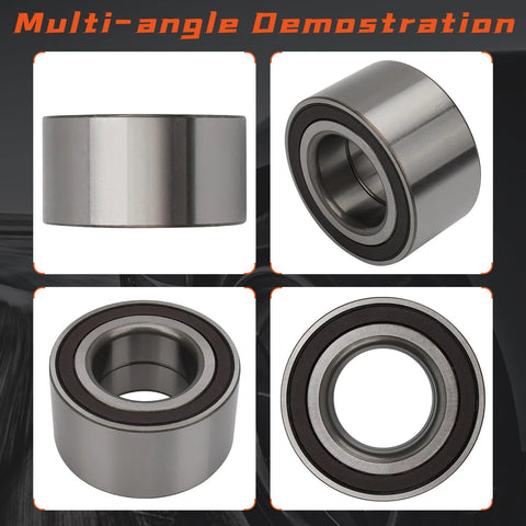 2-Pack Front Wheel Hub Bearing 510082 That Fits Audi Q7 2007-2015, Range Rover 2003-2018, Porsche Cayenne 2003-2012, Touareg 2004-2017, Heavy Duty OEM Style Hub Bearings, Grease Lubed With Kyodo Yushi AF-I For Smooth Spins