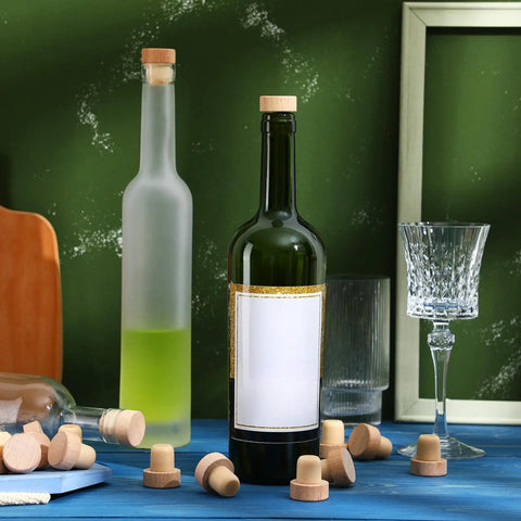 24 Piece T Shaped Cork Plugs Set Reusable Wooden And Rubber Wine And Beer Bottle Stoppers For Fresh Tastes Easy Seal And Everyday Use At Home Or On The Go with wine bottles