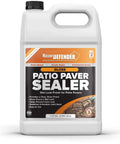 Wet Look Patio Paver Sealer With Gloss Finish Pro Grade Clear Water Based Sealant For Natural Stone Surfaces 1 Gallon bottle