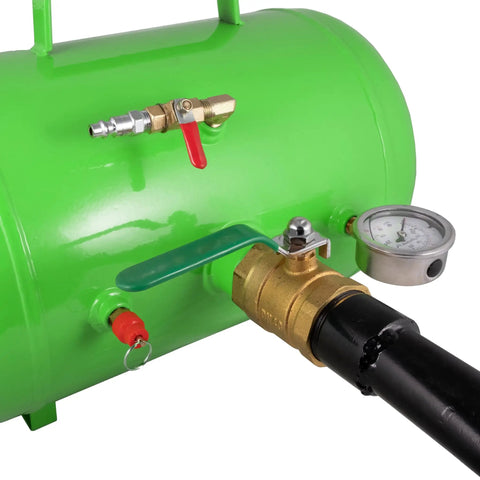 5 Gallon Tire Bead Seater And Bead Blaster For 4 To 24.5 Inch Tires 150 PSI Capacity CE Certified Steel Tank close-up