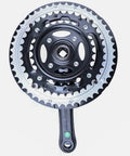 MTB Crankset For Mountain Bikes 170mm Square Taper 9 16 Inch Chainring Set Front Sprocket 18 21 24 Speed Compatible Tough Steel