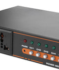 Ten Outlet Power Sequencer Conditioner With USB Charging Port Flips The Power On DJ Consoles And Pro Audio Gear with AC outlets.